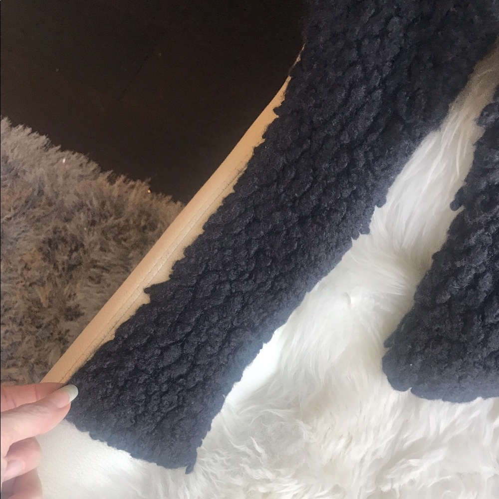 Free People distressed black sweater small - Picture 3 of 4
